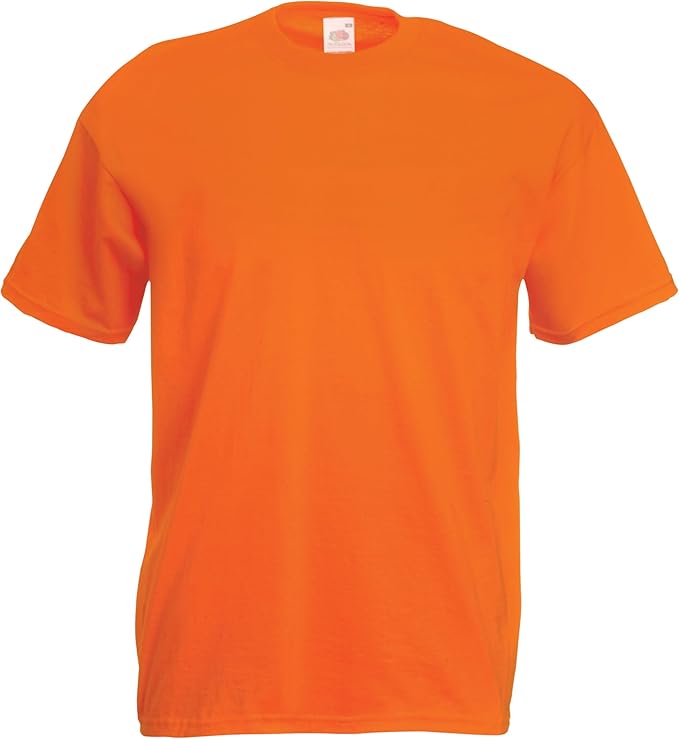 Settantallora T-Shirt Uomo Cotone 100%, Maglietta Basic a Tinta Unita, Maglia a Maniche Corte Morbida, Traspirante, Ideale per Sport, Lavoro e Tempo Libero