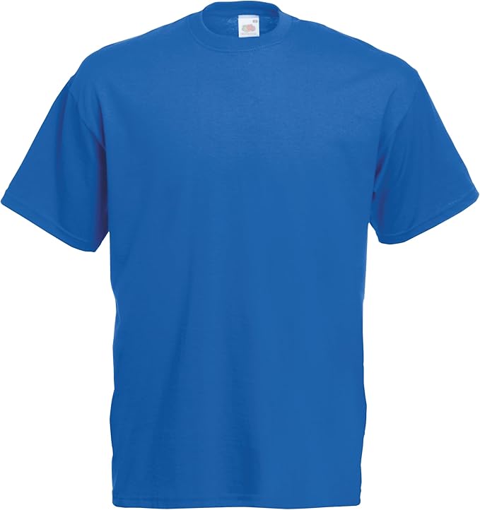 Settantallora T-Shirt Uomo Cotone 100%, Maglietta Basic a Tinta Unita, Maglia a Maniche Corte Morbida, Traspirante, Ideale per Sport, Lavoro e Tempo Libero