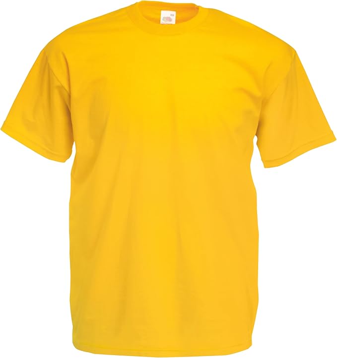Settantallora T-Shirt Uomo Cotone 100%, Maglietta Basic a Tinta Unita, Maglia a Maniche Corte Morbida, Traspirante, Ideale per Sport, Lavoro e Tempo Libero