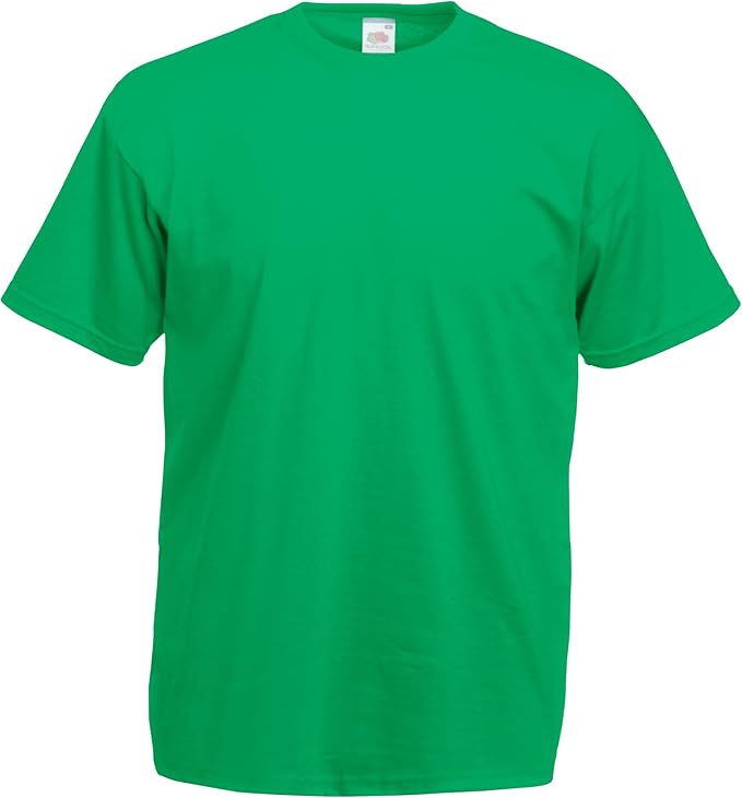 Settantallora T-Shirt Uomo Cotone 100%, Maglietta Basic a Tinta Unita, Maglia a Maniche Corte Morbida, Traspirante, Ideale per Sport, Lavoro e Tempo Libero