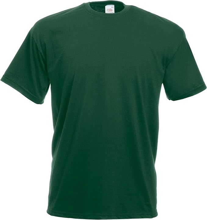 Settantallora T-Shirt Uomo Cotone 100%, Maglietta Basic a Tinta Unita, Maglia a Maniche Corte Morbida, Traspirante, Ideale per Sport, Lavoro e Tempo Libero