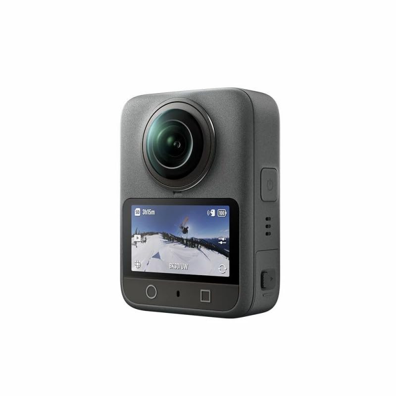 DJI Osmo 360 Combo Adventure, fotocamera 360 con immagini a 360° da 1 pollice, durata della batteria estesa con 3 batterie, video a 360° nativi in 8K, action cam per sport, vlog