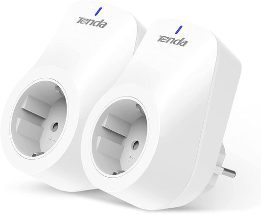 Tenda Presa WiFi Smart Beli SP9, Spine Intelligenti Compatibile con Alexa e Google Home, APP Tempismo, Nessun Hub Richiesto, Smart Plug con Monitoraggio Energetico, 16A, 3.68KW, 2 Pack , spedizione gratuita su ordine superiore a 50€
