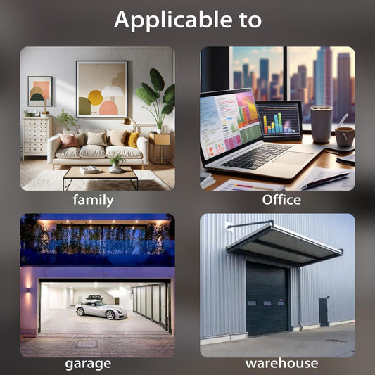 Sensore di movimento intelligente, sensore di movimento PIR WiFi per sistema di allarme, con monitoraggio remoto dell'app, attivazione di luci e scene, compatibile con Alexa.1PCS
