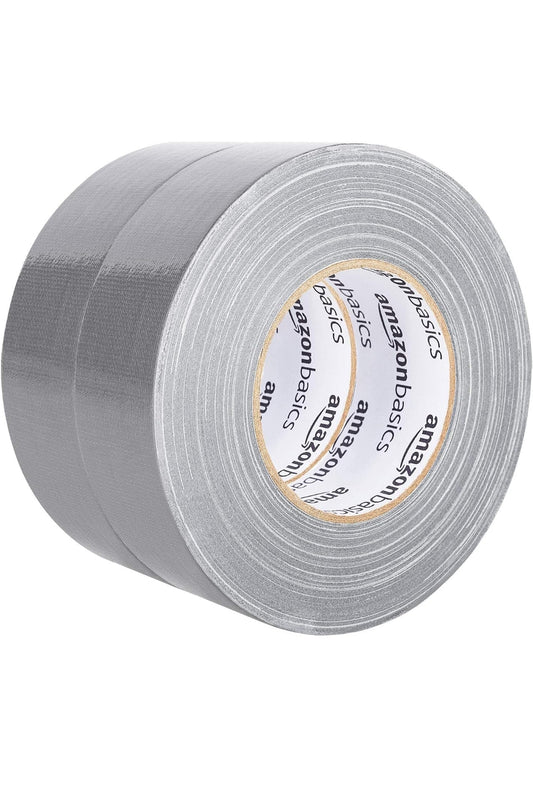 Nastro adesivo per uso generico, 5 cm x 54,8 m (L x l), 2 rotoli, argento , spedizione gratuita su ordine superiore a 50€