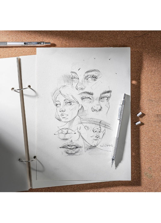 Nicpro 2 Pezzi 0,5 & 0,7mm Metallo Matite Meccaniche Set con Astuccio, Art Matite Portamine con 6 Tubi HB Mine, 2 Gomma, 9 Ricariche Di Gomma, Astuccio Per Artista Disegno Scrittura, Schizzi , spedizione gratuita su ordine superiore a 50€