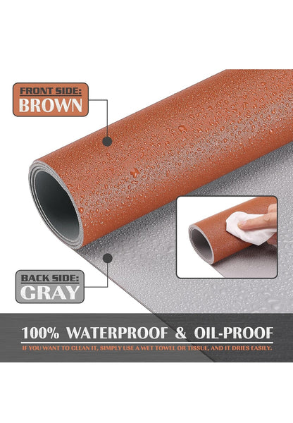 K KNODEL Tappetino Scrivania, Sottomano Scrivania, 90cm x 43cm in Similpelle PVC, Tappetino per Laptop, Copri Scrivania , spedizione gratuita su ordine superiore a 50€