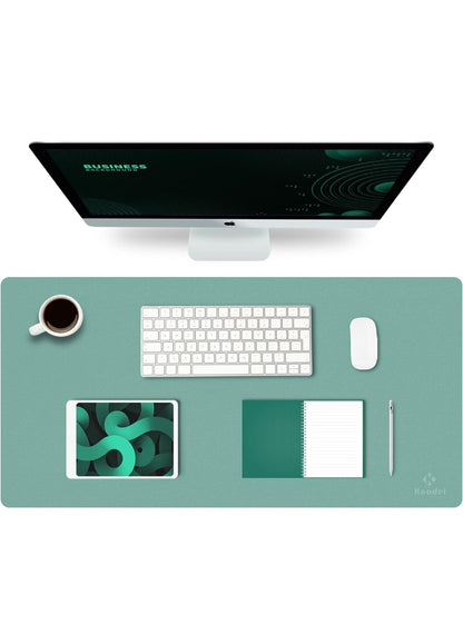 K KNODEL Tappetino Scrivania, Sottomano Scrivania, 90cm x 43cm in Similpelle PVC, Tappetino per Laptop, Copri Scrivania , spedizione gratuita su ordine superiore a 50€