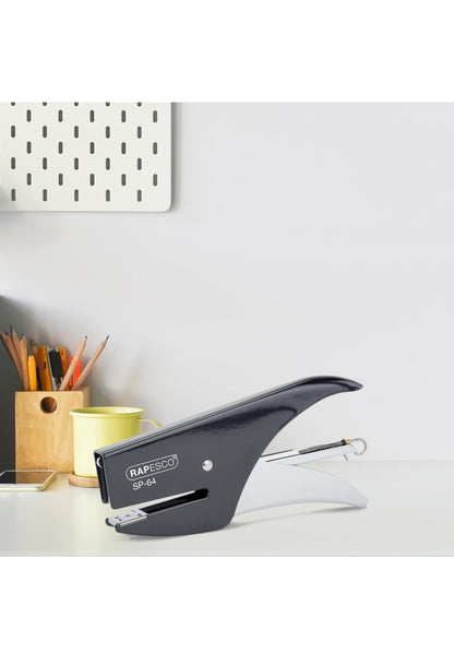 Rapesco 1381 SP-64 Cucitrice a Pinza e 1000 Punti Tipo 21/4 mm, Capacità 12 Fogli , spedizione gratuita su ordine superiore a 50€
