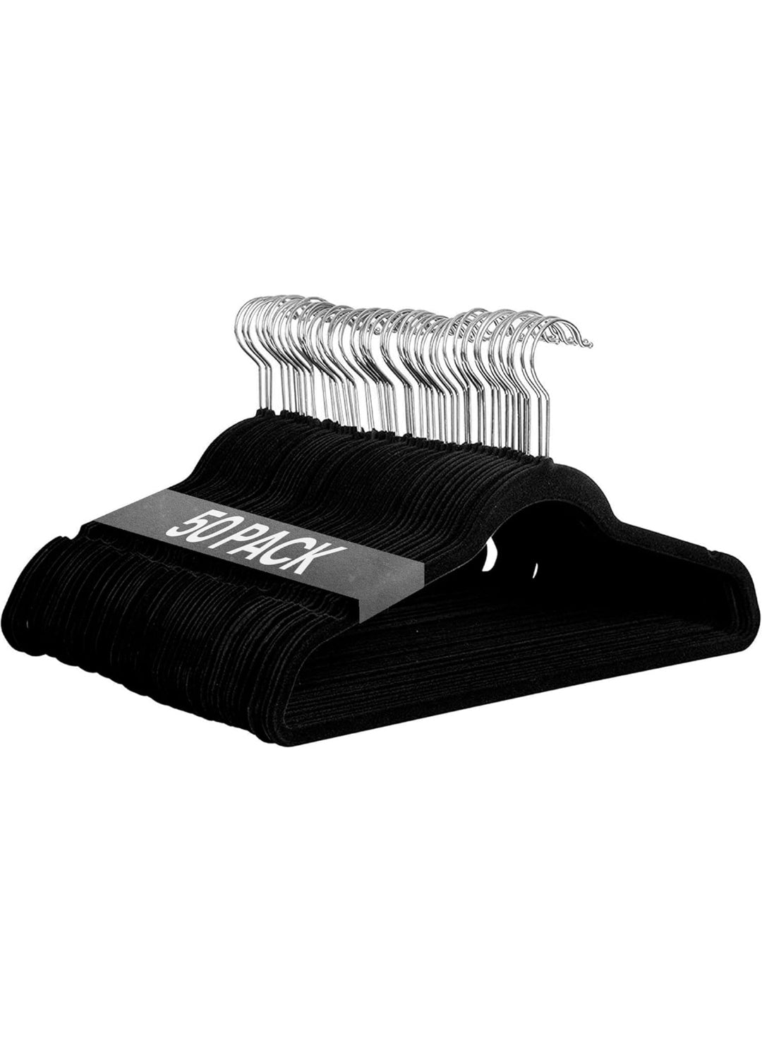 Ediesi, Grucce Appendiabiti in Velluto, 50 pezzi, antiscivolo, morbido, sottile, per pantaloni, camicia, gonna, abiti ,spedizione gratuita su ordine superiore a 50€