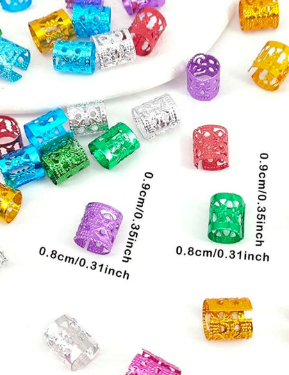 Anelli multicolore, gioielli per capelli , spedizione gratuita su ordine superiore a 50€